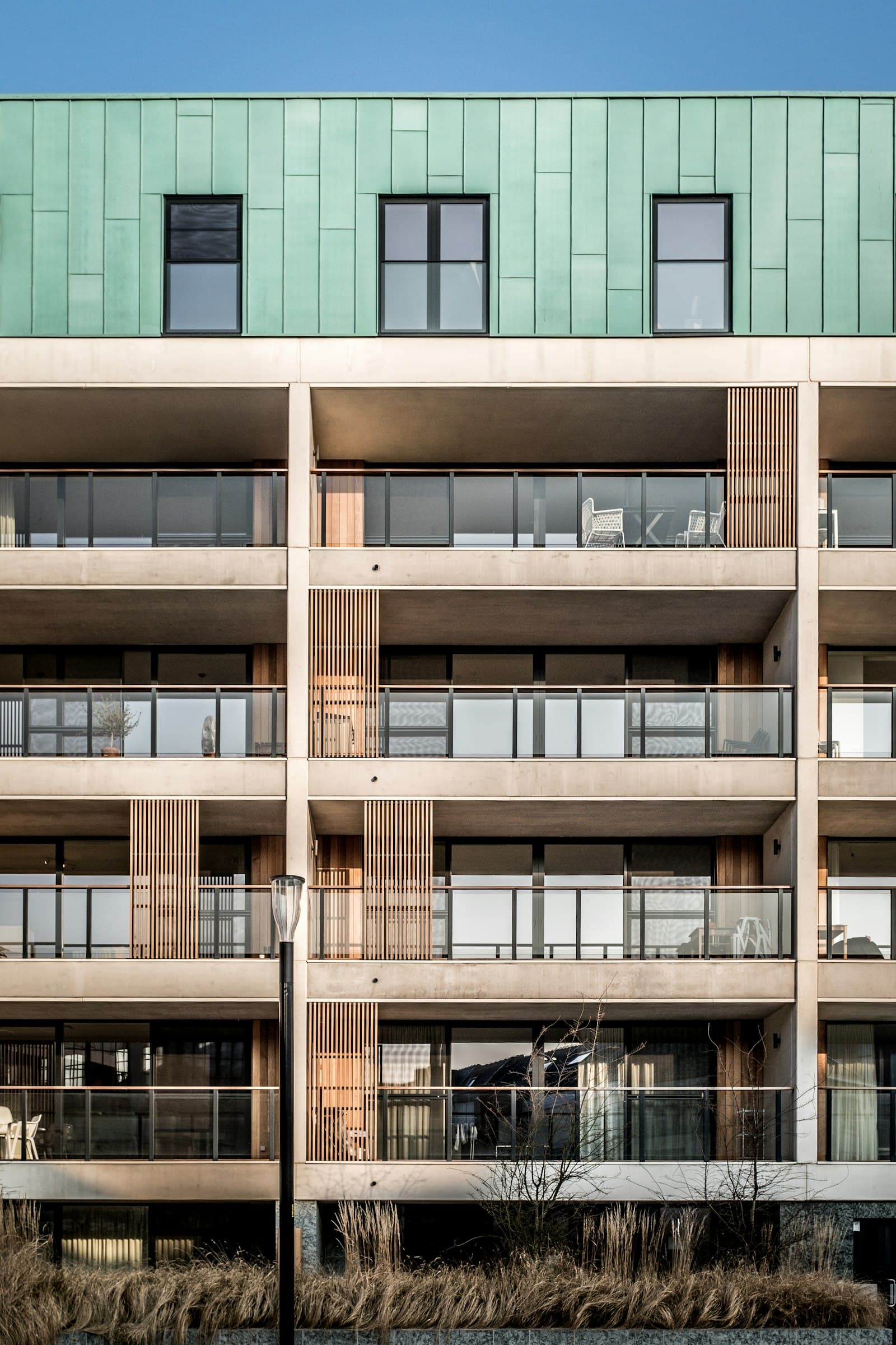 Immeuble d'appartements résidentiel